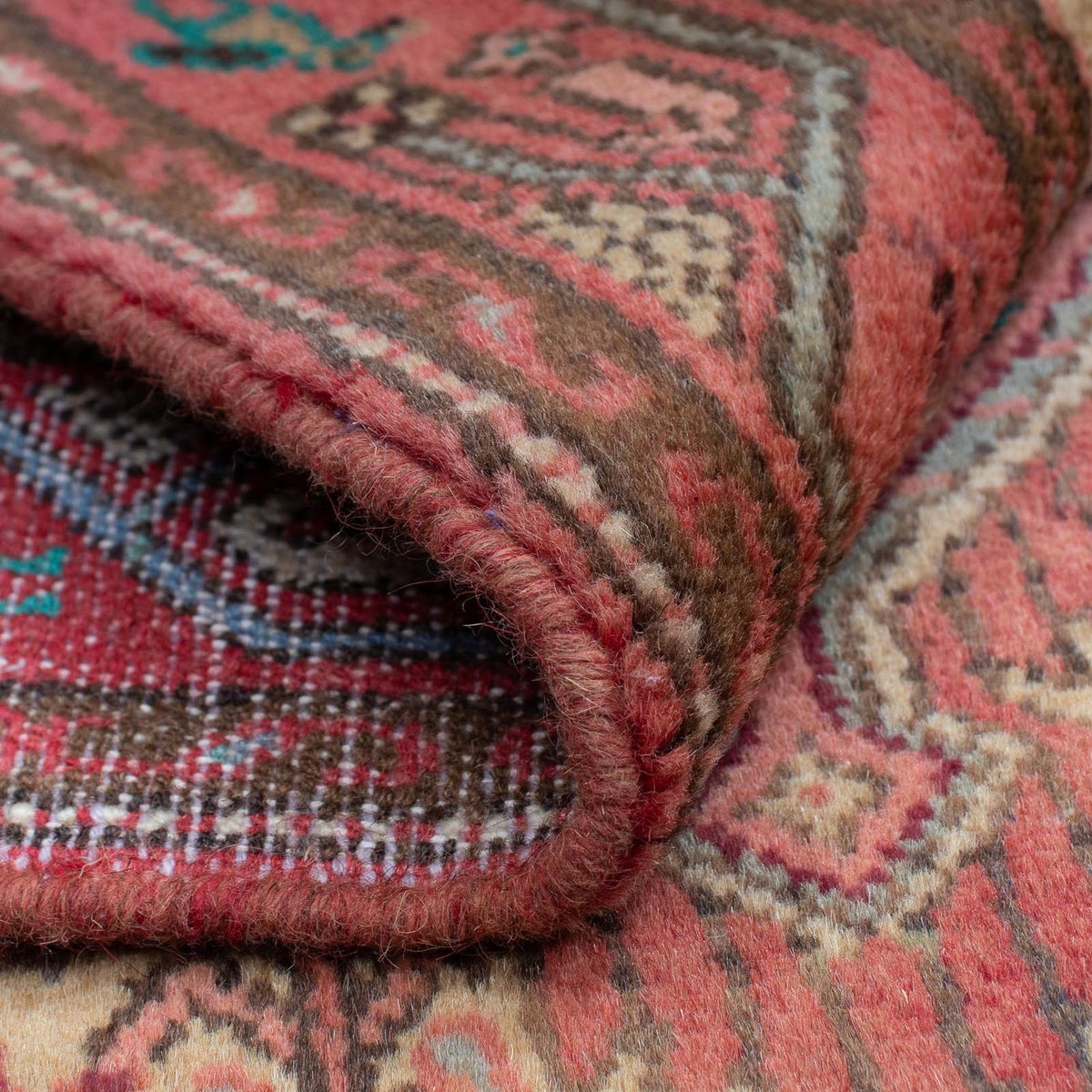 Tappeto Persero - Nomade - 126 x 80 cm - rosso chiaro