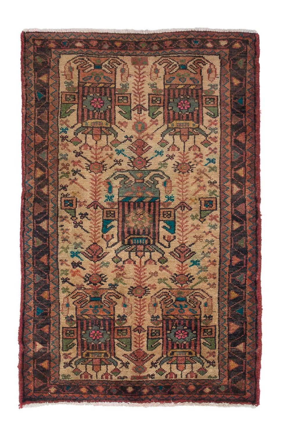 Tappeto Persero - Nomade - 124 x 81 cm - marrone chiaro
