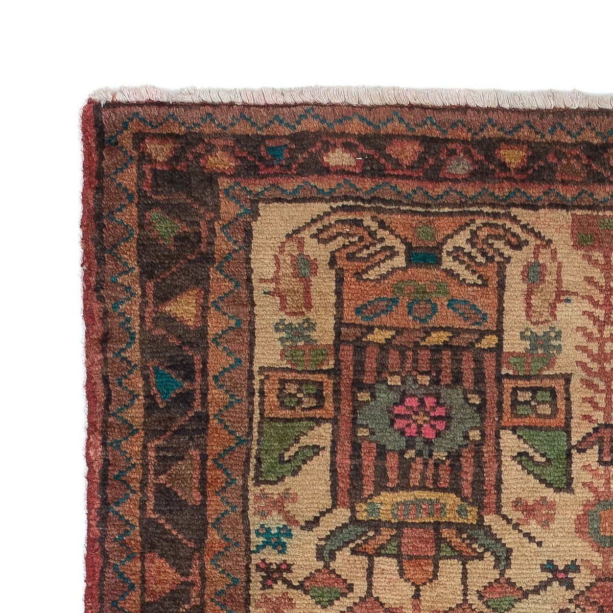 Tappeto Persero - Nomade - 124 x 81 cm - marrone chiaro