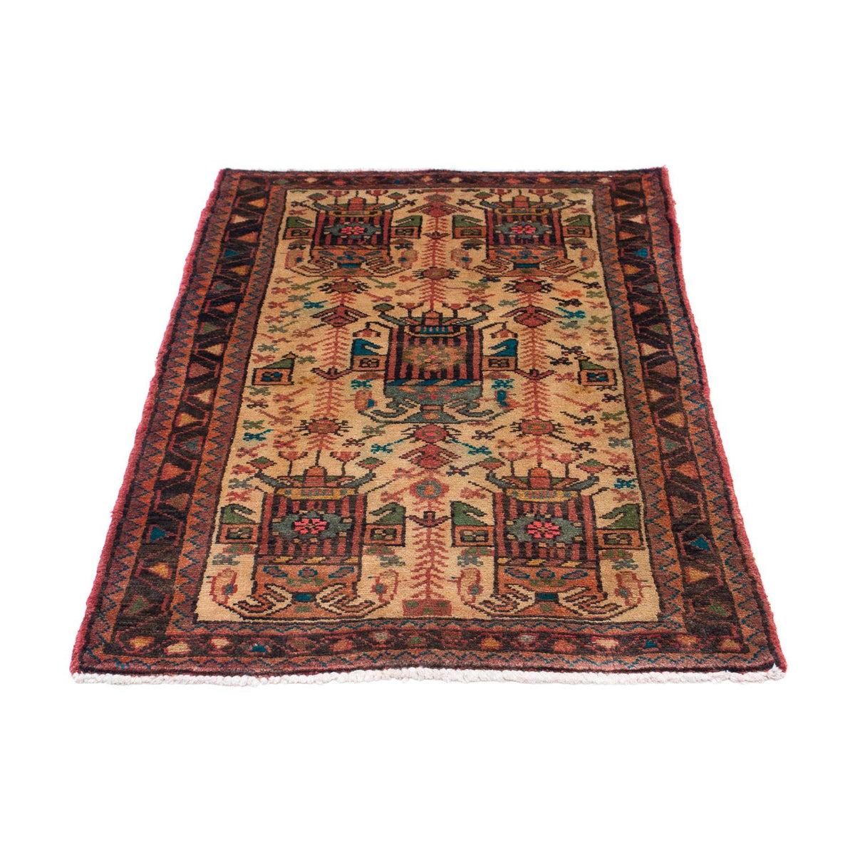 Tappeto Persero - Nomade - 124 x 81 cm - marrone chiaro