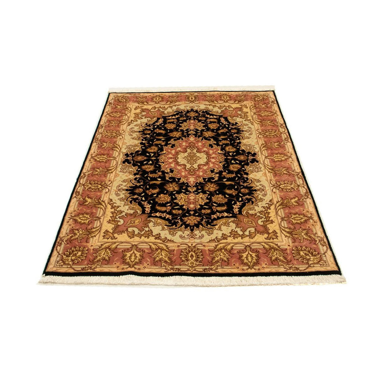 Tappeto Persero - Tabriz - Reale - 154 x 94 cm - nero