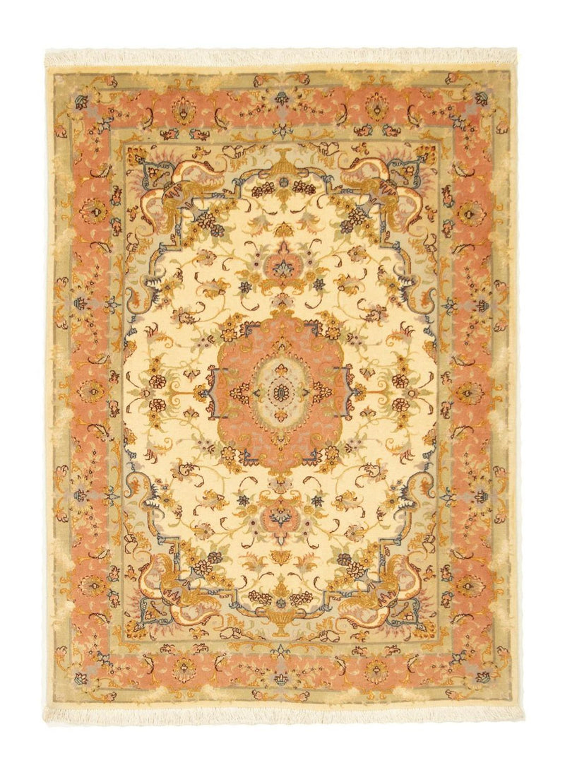 Tappeto Persero - Tabriz - Premio - 140 x 104 cm - beige