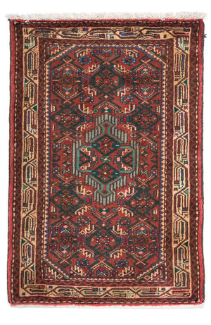 Tappeto Persero - Nomade - 96 x 63 cm - rosso scuro