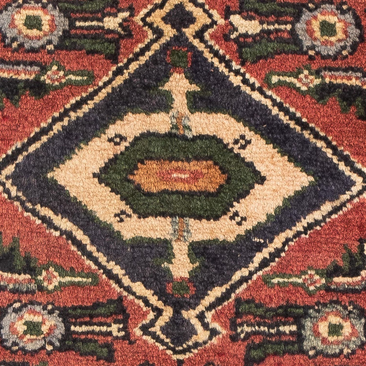 Tappeto Persero - Nomade - 88 x 64 cm - rosso scuro