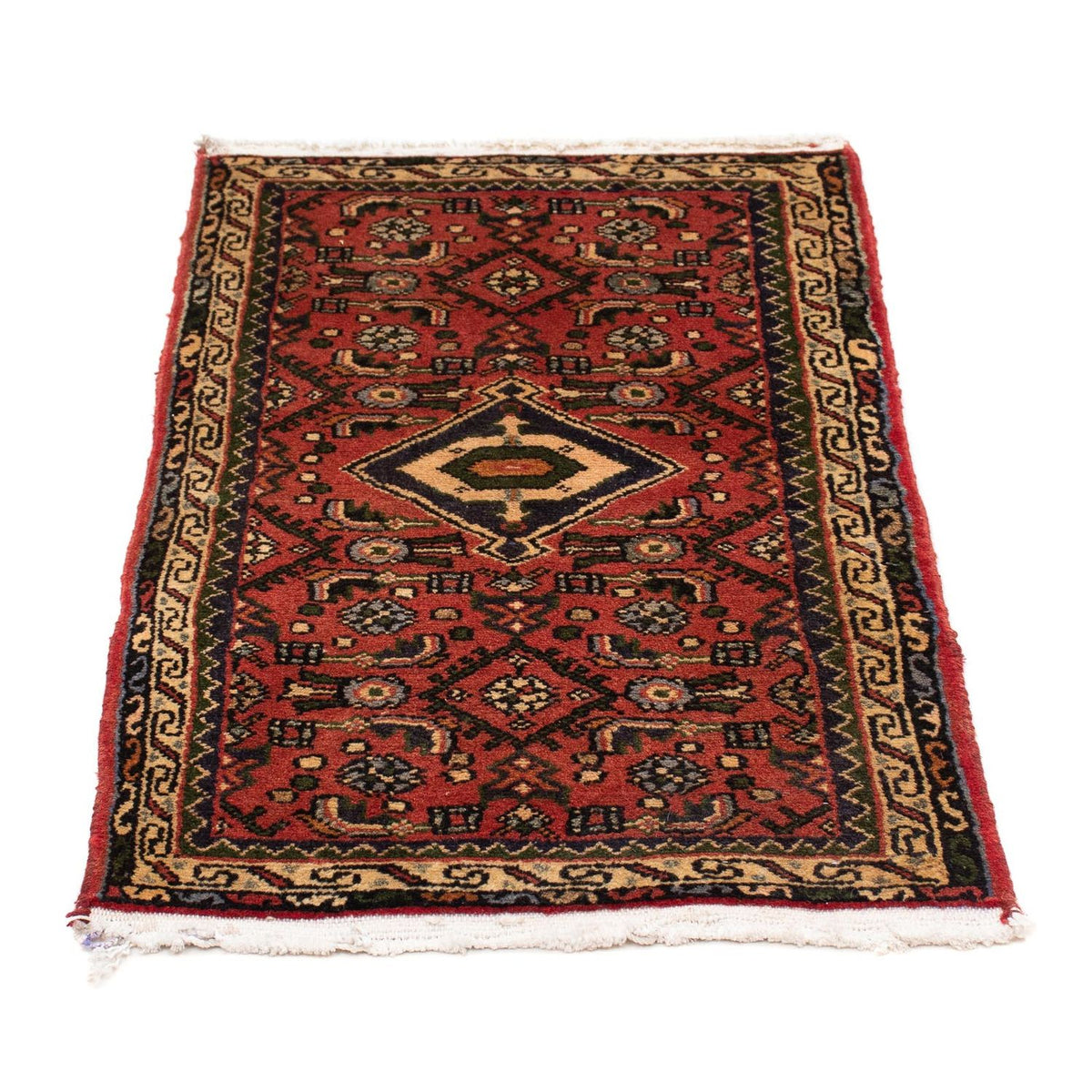 Tappeto Persero - Nomade - 88 x 64 cm - rosso scuro