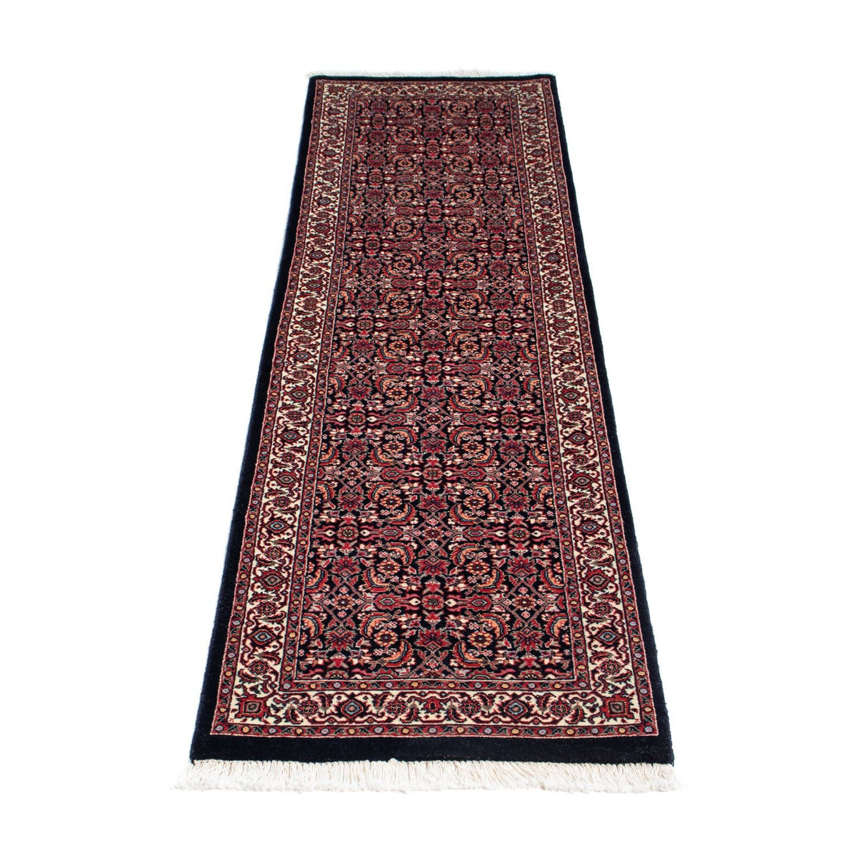 Tappeto corsia Tappeto Persero - Bidjar - 225 x 61 cm - blu scuro