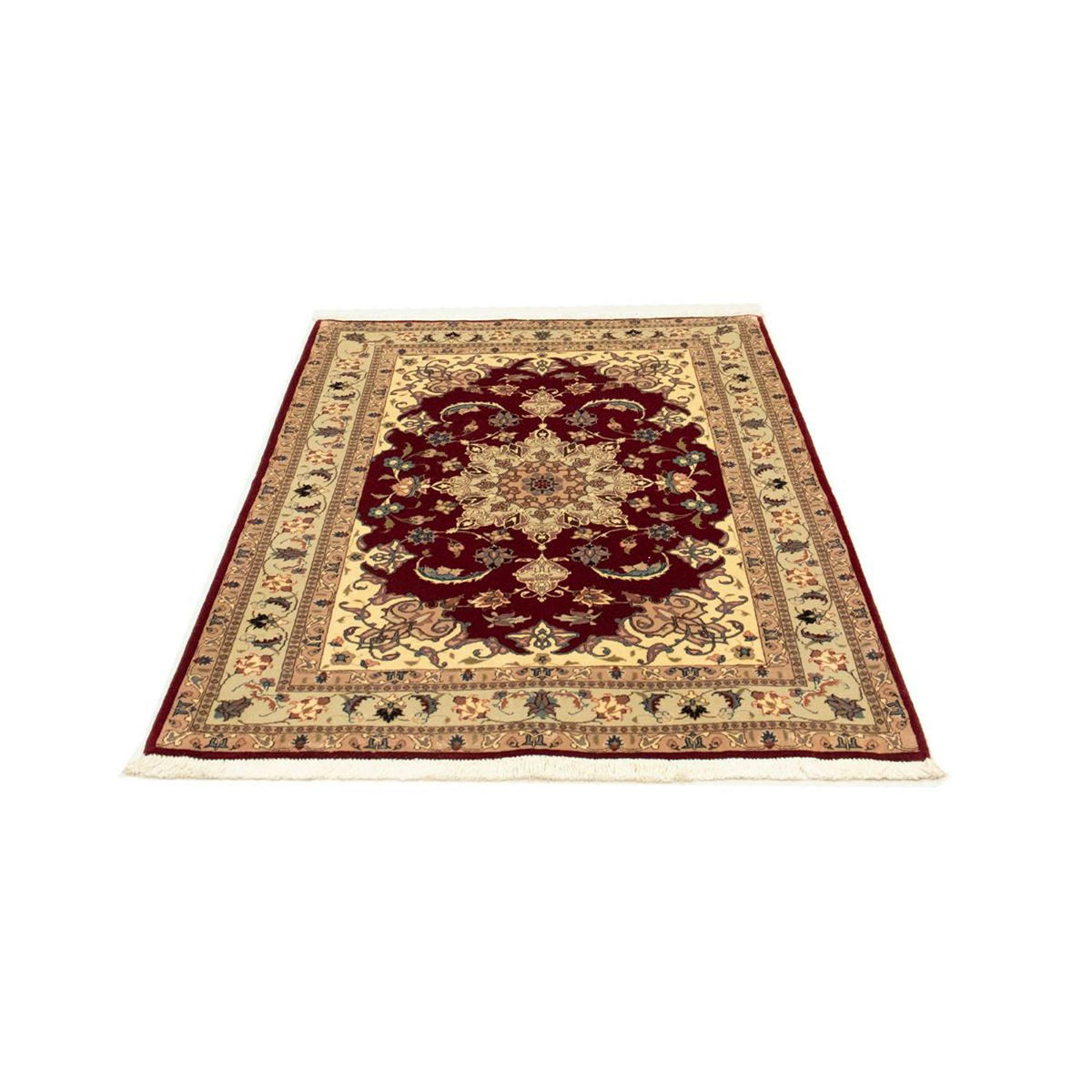 Tappeto Persero - Tabriz - Reale - 148 x 98 cm - rosso