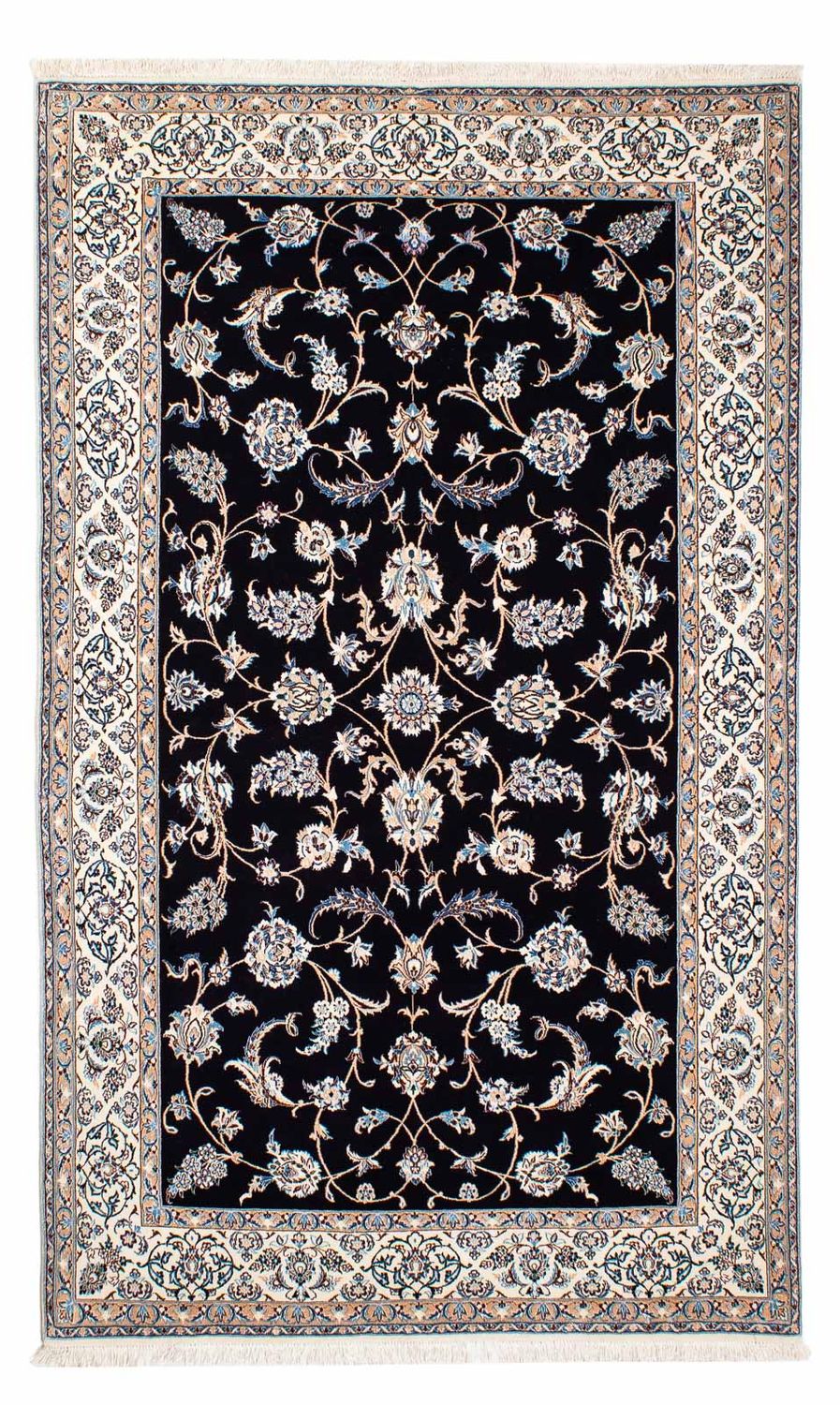 Tappeto Persero - Nain - Premio - 208 x 127 cm - blu scuro