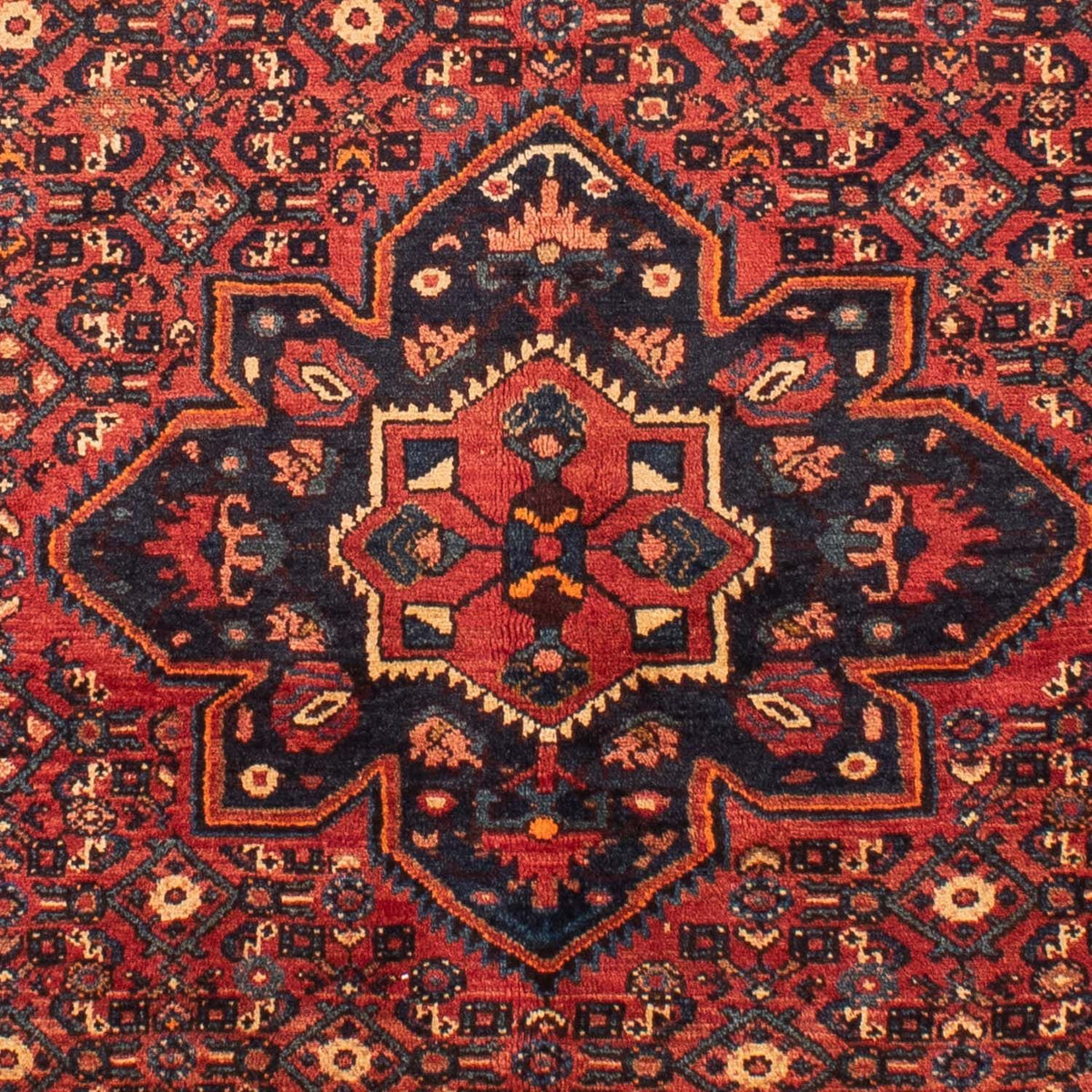 Tappeto Persero - Nomade - 203 x 157 cm - rosso scuro