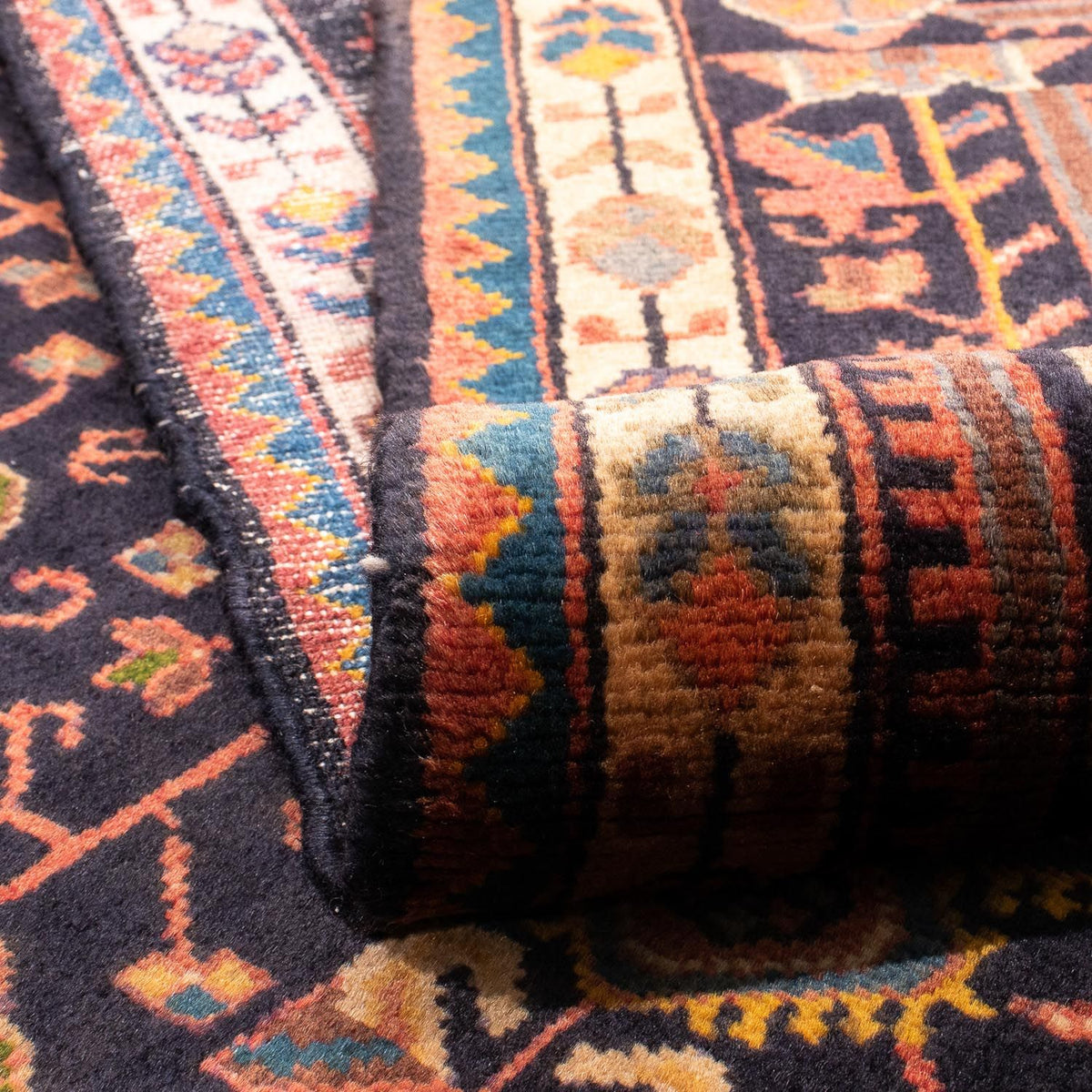 Tappeto Persero - Nomade - 216 x 135 cm - blu scuro