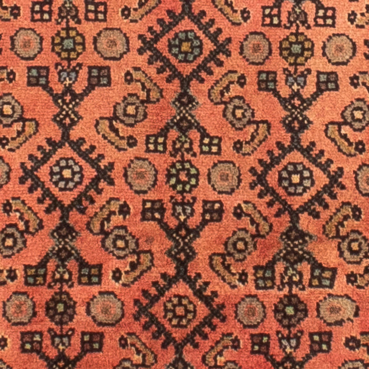 Tappeto Persero - Nomade - 200 x 155 cm - rosso chiaro