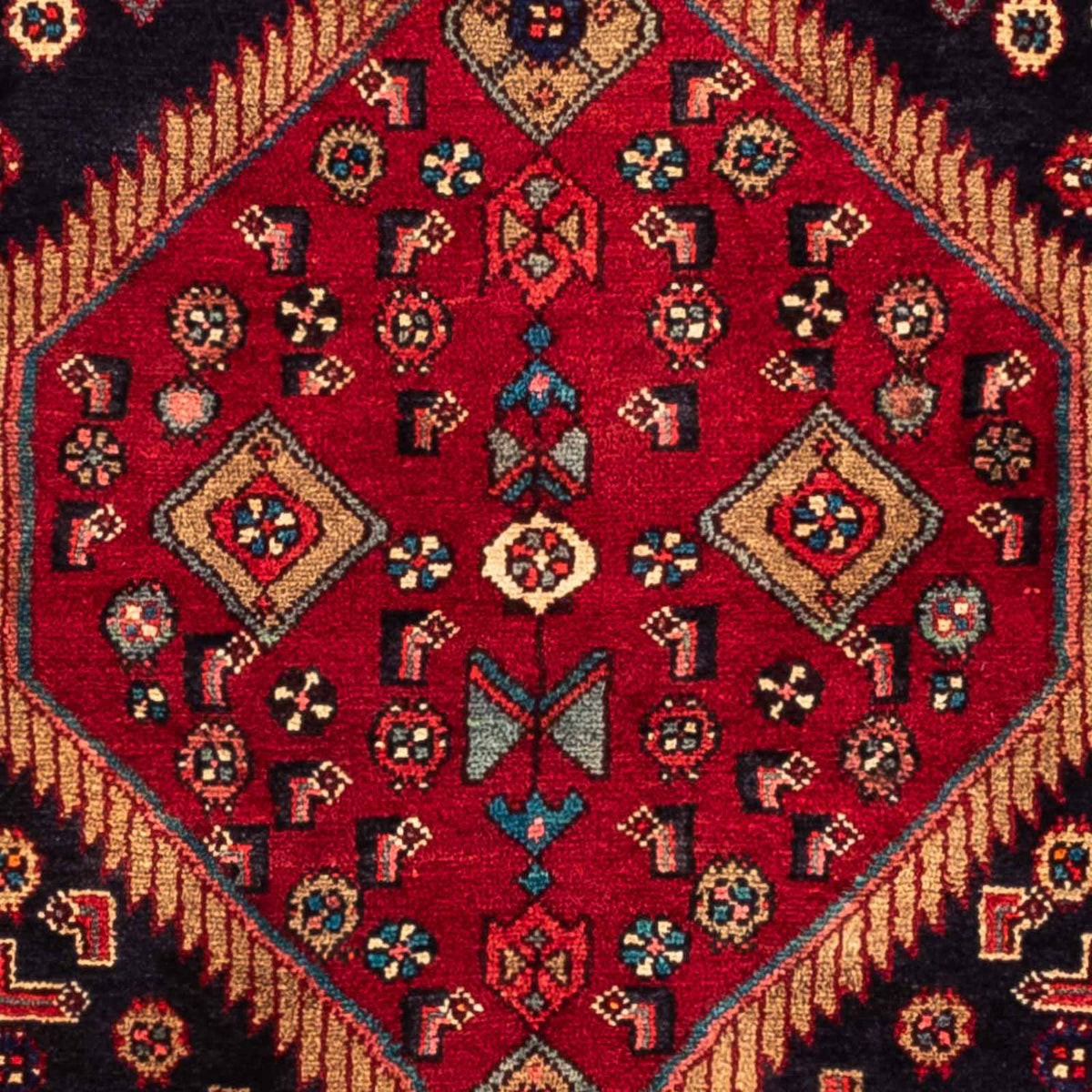 Tappeto Persero - Nomade - 225 x 160 cm - blu scuro
