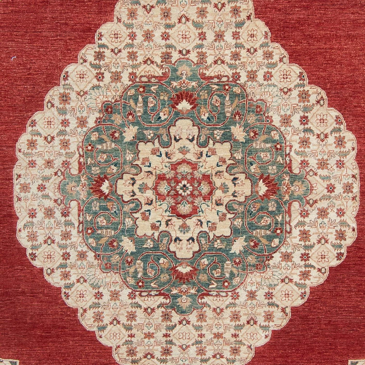 Tappeto Ziegler - 304 x 240 cm - rosso scuro