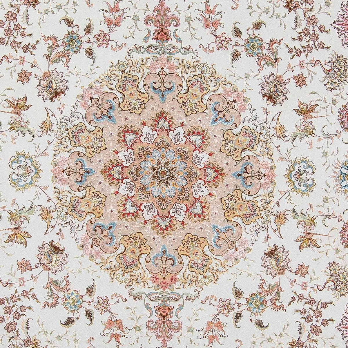 Tappeto Persero - Tabriz - Premio - 340 x 246 cm - beige