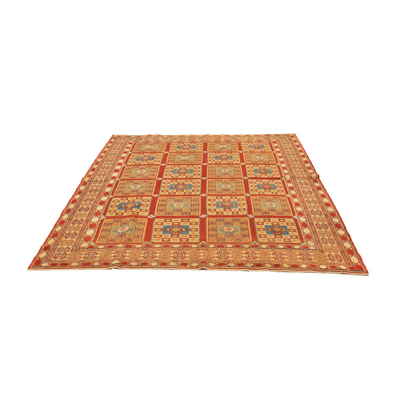 Tappeto Kelim - Orientale - 226 x 180 cm - rosso scuro