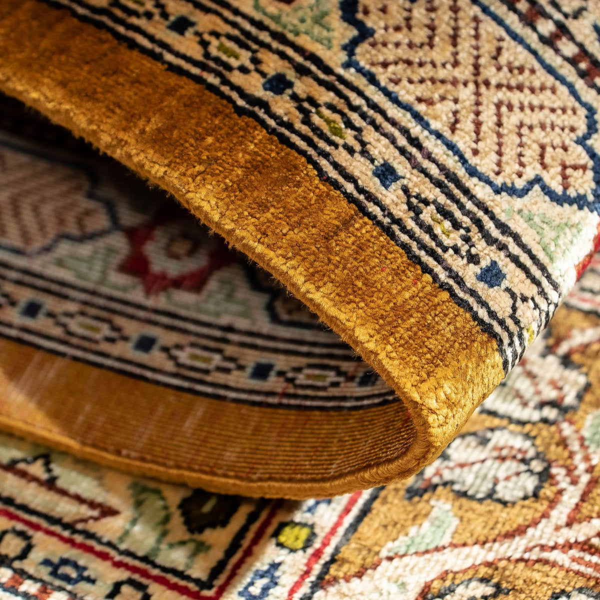 Tappeto Persero - Ghom - 72 x 55 cm - multicolore