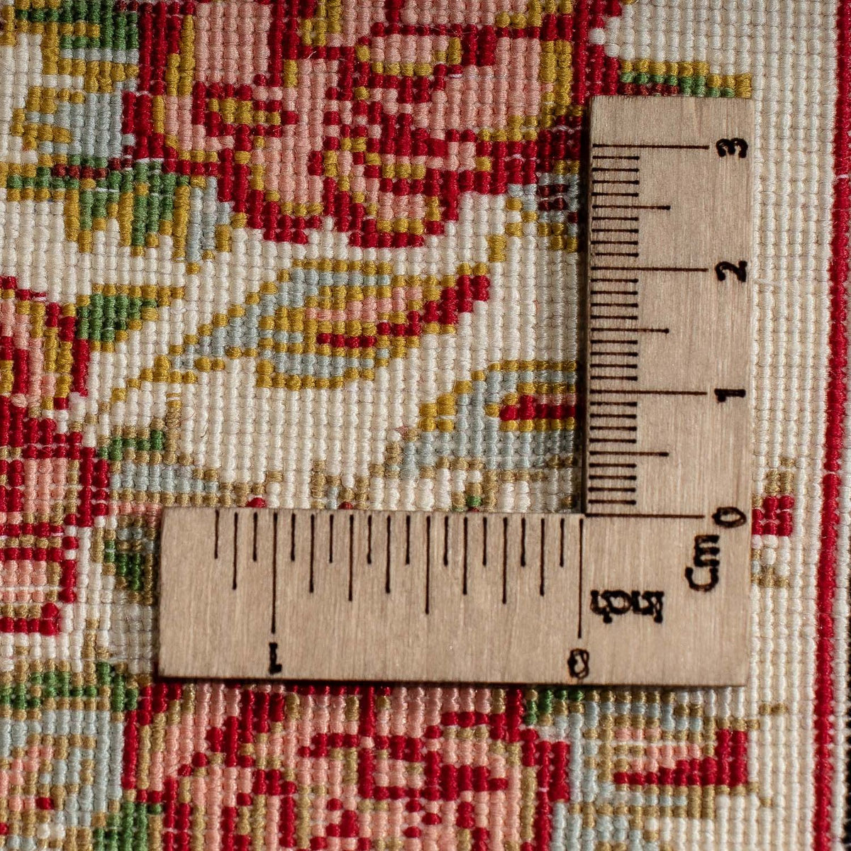 Tappeto di seta - Ghom seta - Premio - 42 x 31 cm - beige