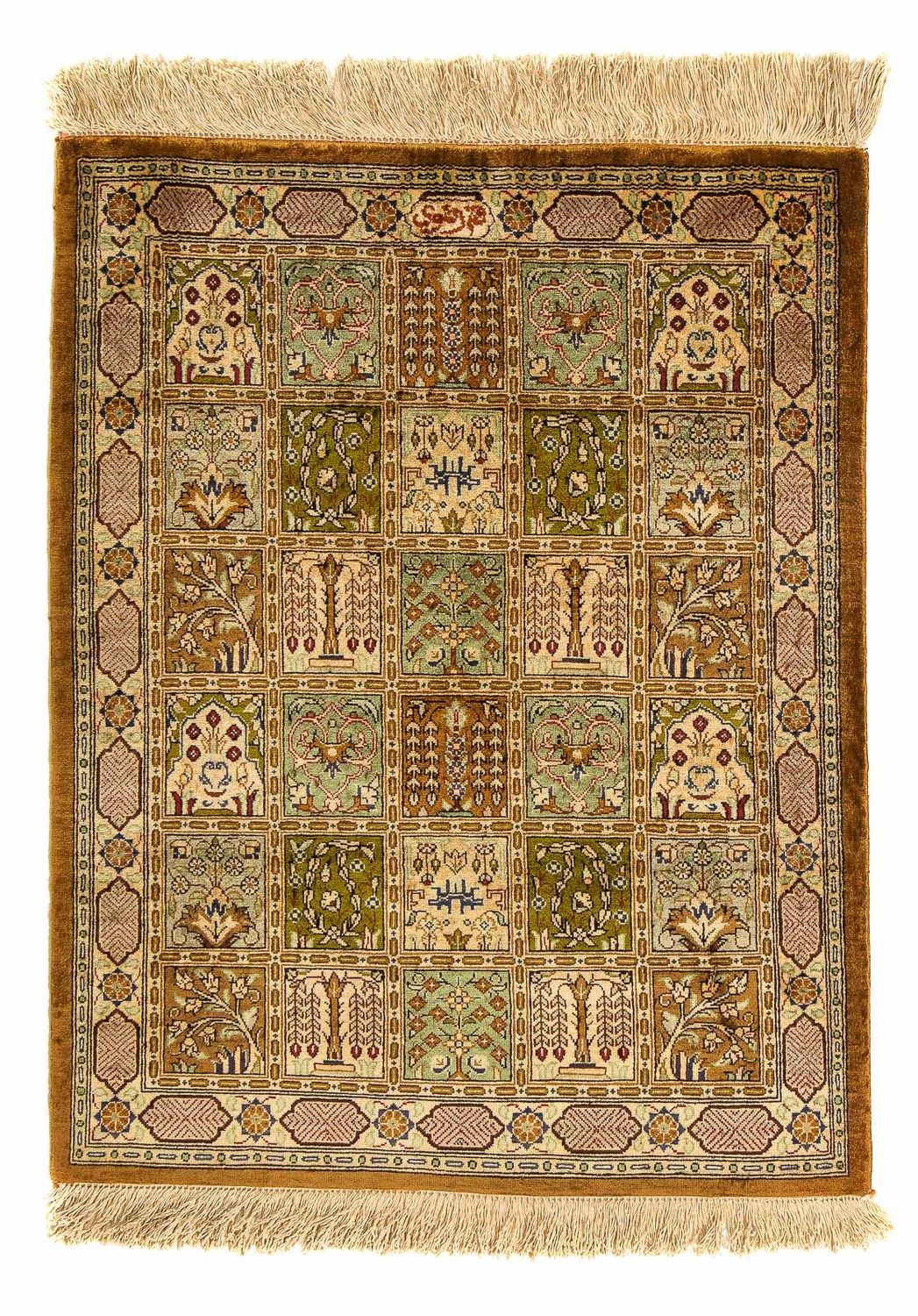 Tappeto Persero - Ghom - 75 x 54 cm - multicolore