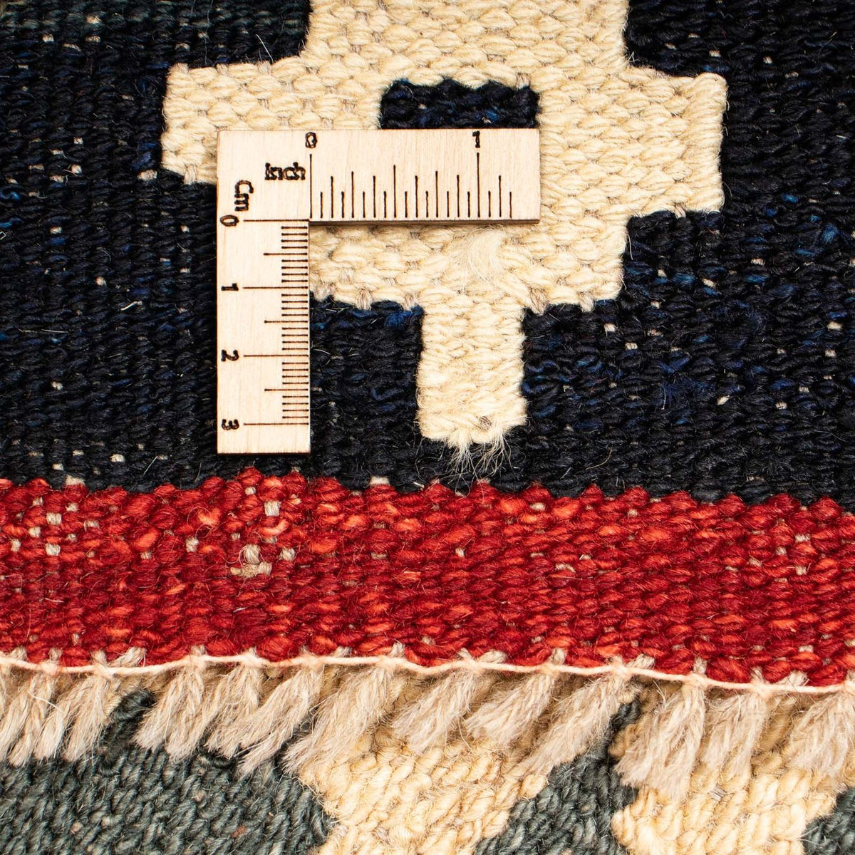 Tappeto Kelim - Splash - 199 x 163 cm - multicolore