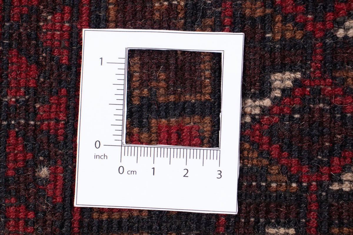 Tappeto Belutsch - 126 x 86 cm - rosso scuro