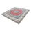 Tappeto Persero - Nain quadrato - 200 x 190 cm - rosso scuro