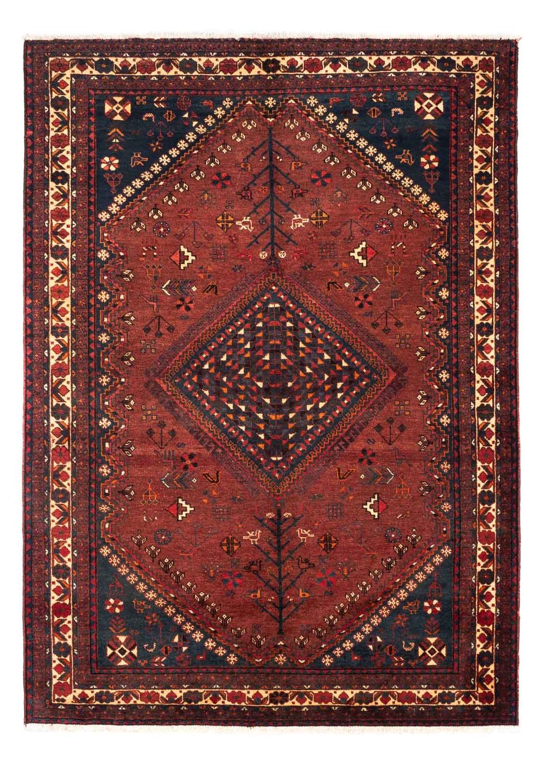 Tappeto Persero - Nomade - 248 x 180 cm - rosso scuro