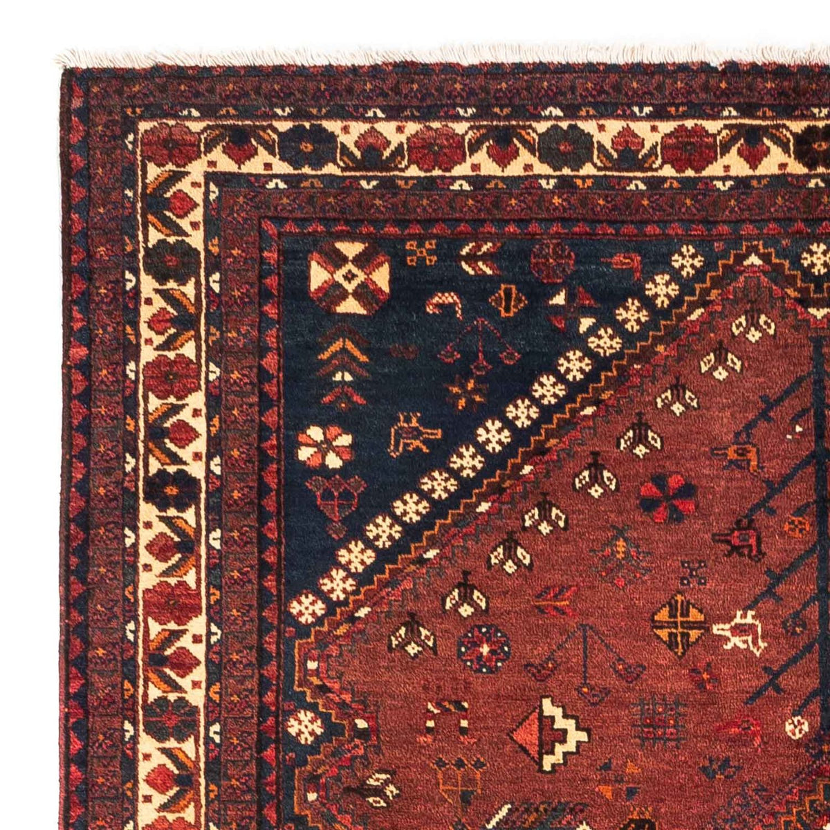 Tappeto Persero - Nomade - 248 x 180 cm - rosso scuro