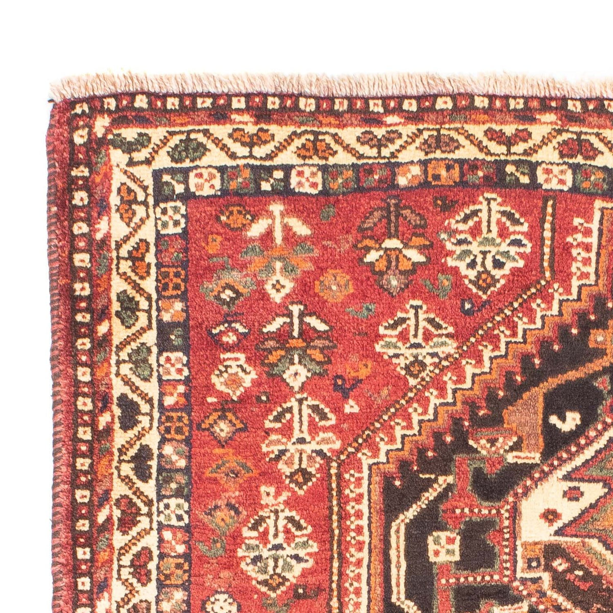 Tappeto Persero - Nomade - 153 x 106 cm - rosso scuro