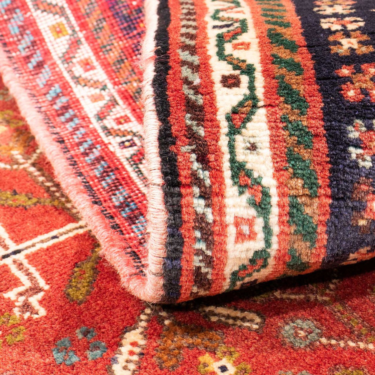 Tappeto Persero - Nomade - 136 x 92 cm - rosso scuro