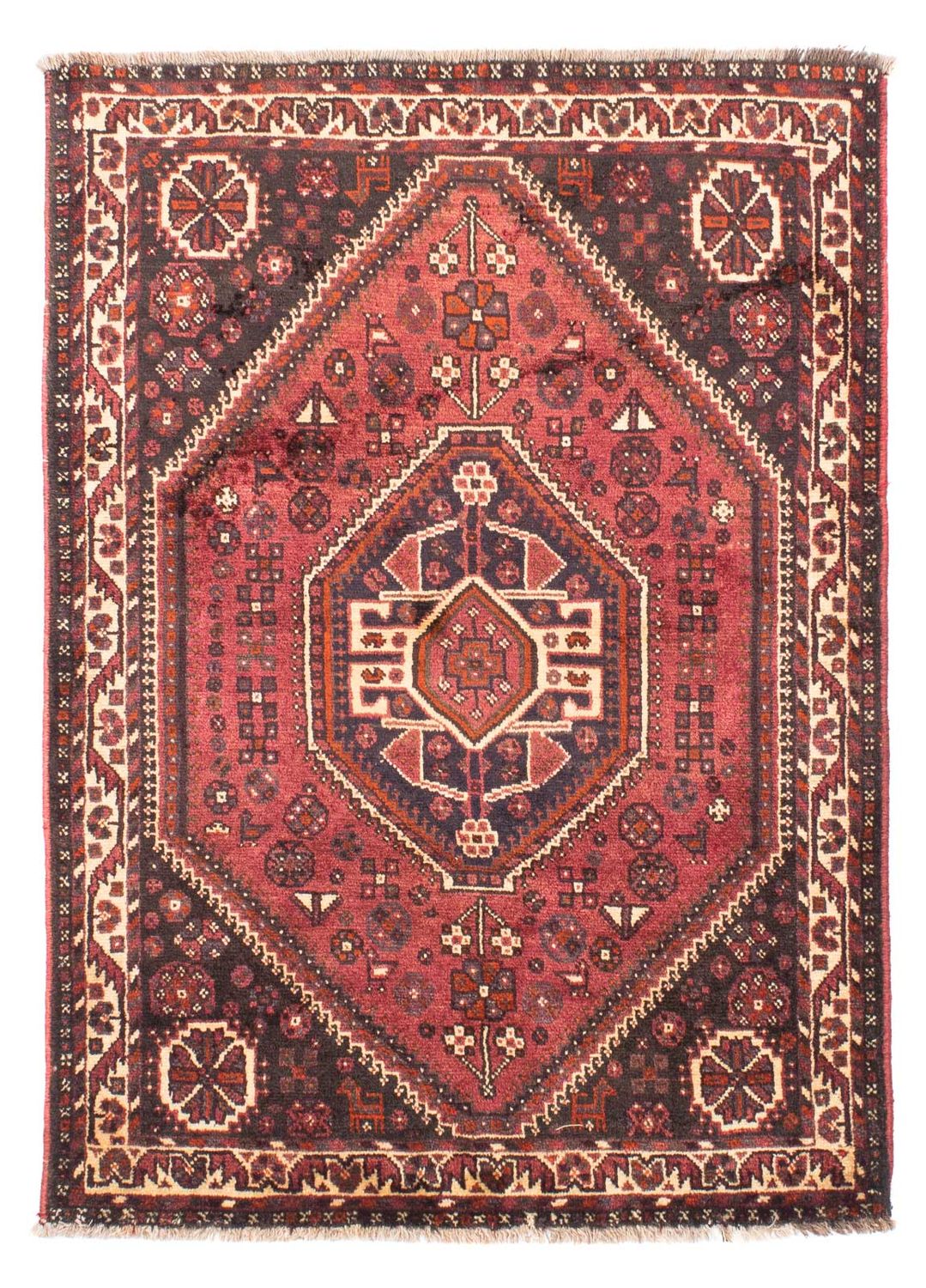 Tappeto Persero - Nomade - 164 x 118 cm - rosso scuro