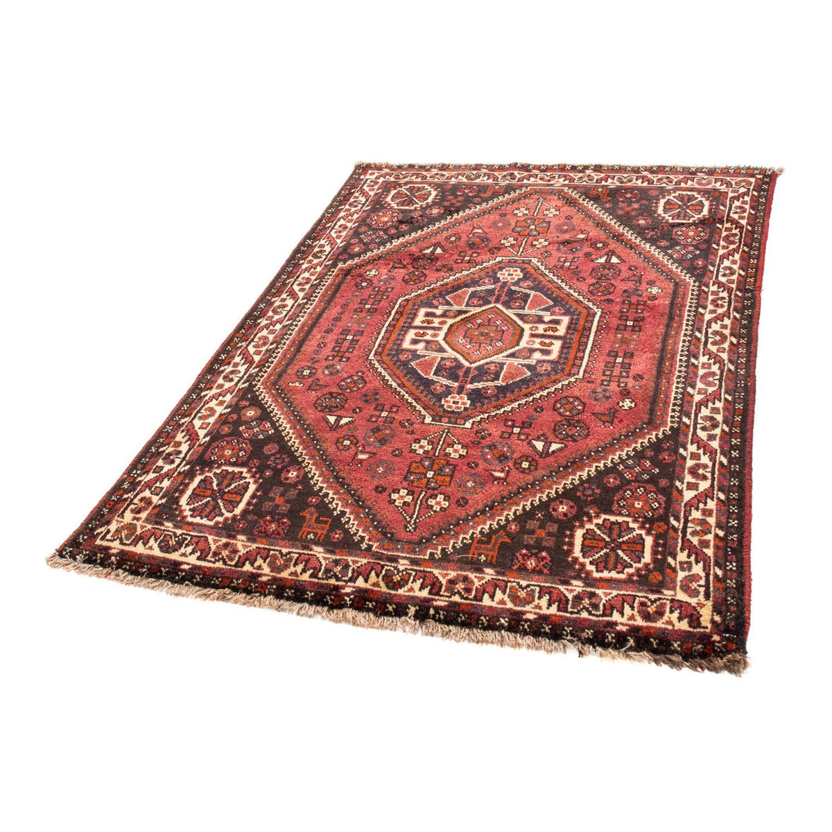 Tappeto Persero - Nomade - 164 x 118 cm - rosso scuro
