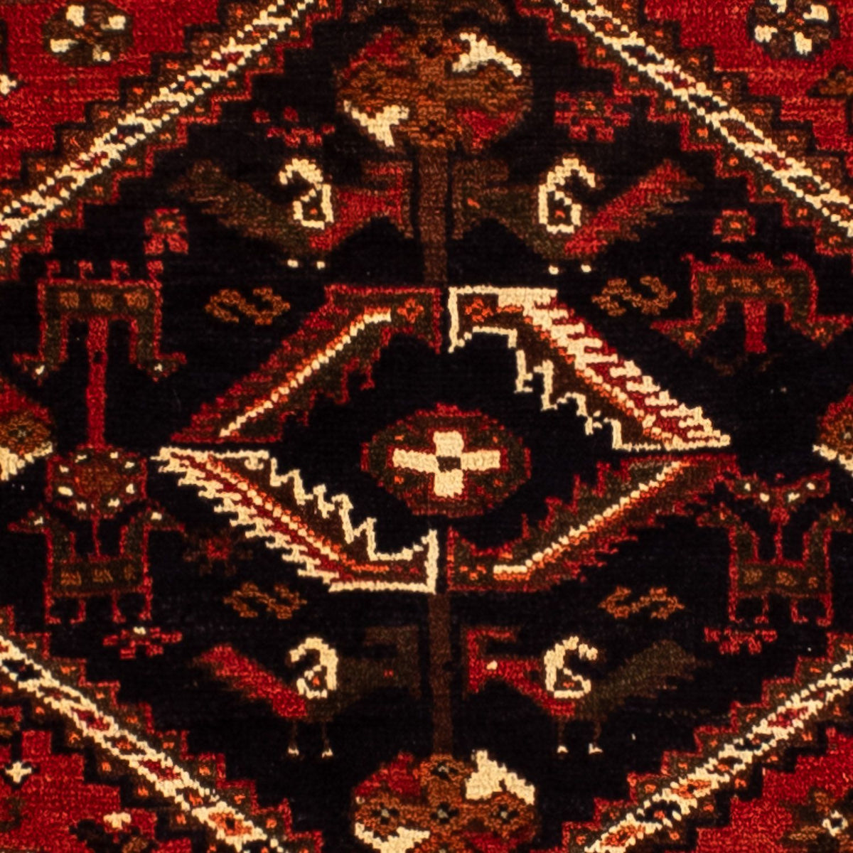 Tappeto Persero - Nomade - 295 x 213 cm - rosso scuro