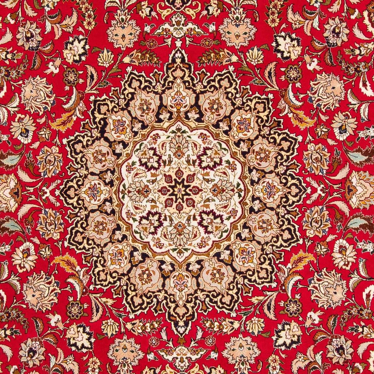 Tappeto Persero - Tabriz - Reale - 303 x 205 cm - rosso