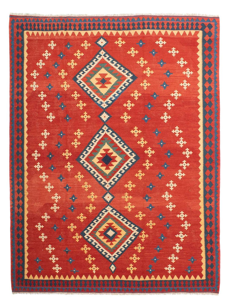 Tappeto Kelim - Orientale - 271 x 215 cm - rosso