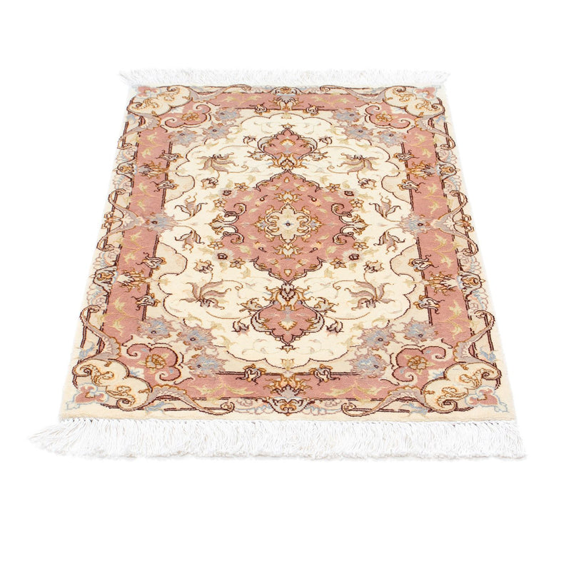 Tappeto Persero - Tabriz - Reale - 89 x 60 cm - beige