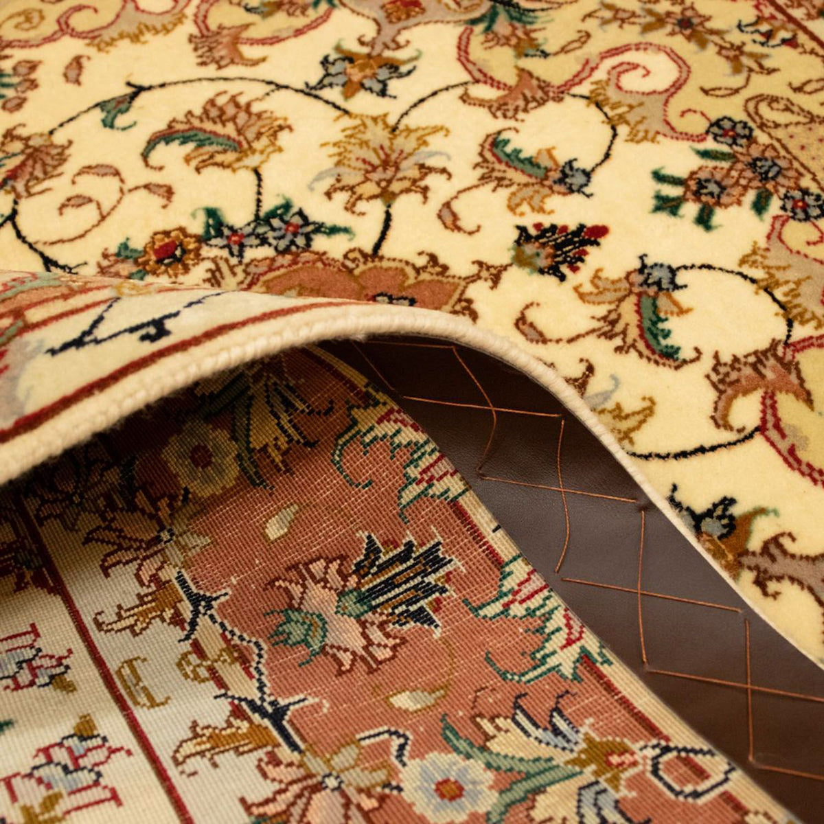 Tappeto Persero - Tabriz - Reale - 144 x 100 cm - beige