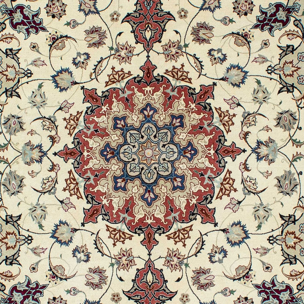Tappeto Persero - Tabriz - Reale - 201 x 156 cm - beige