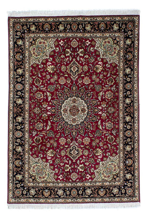 Tappeto Persero - Tabriz - Reale - 213 x 152 cm - rosso scuro