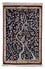 Tappeto Persero - Ghom - 87 x 59 cm - blu scuro