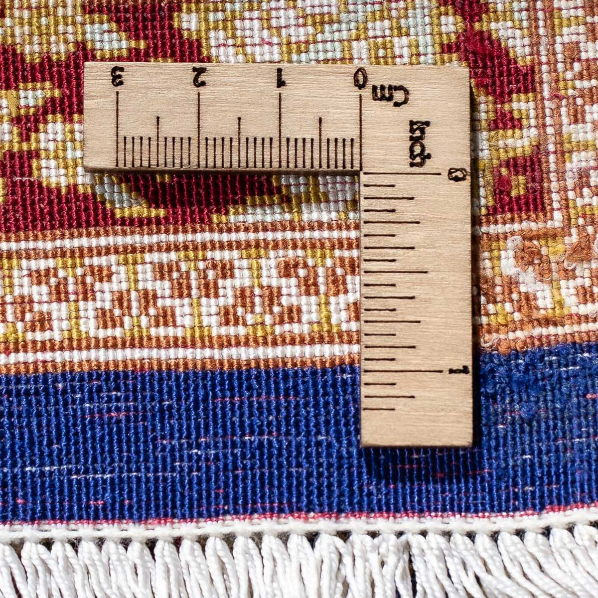 Tappeto Persero - Ghom - 93 x 60 cm - blu scuro