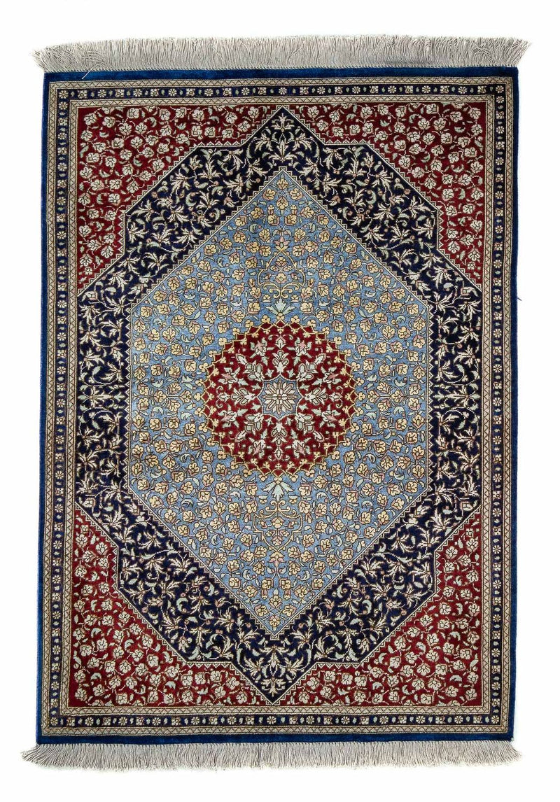 Tappeto Persero - Ghom - 84 x 60 cm - blu scuro