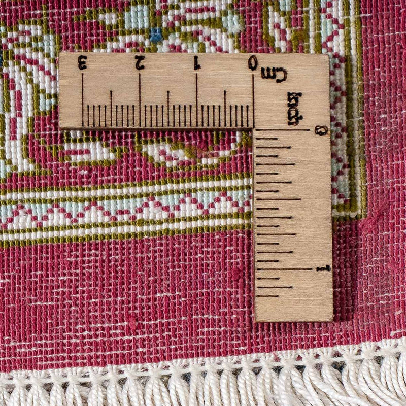 Tappeto Persero - Ghom - 78 x 60 cm - rosso scuro
