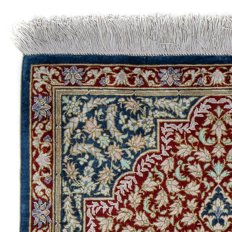 Tappeto Persero - Ghom - 83 x 53 cm - blu scuro