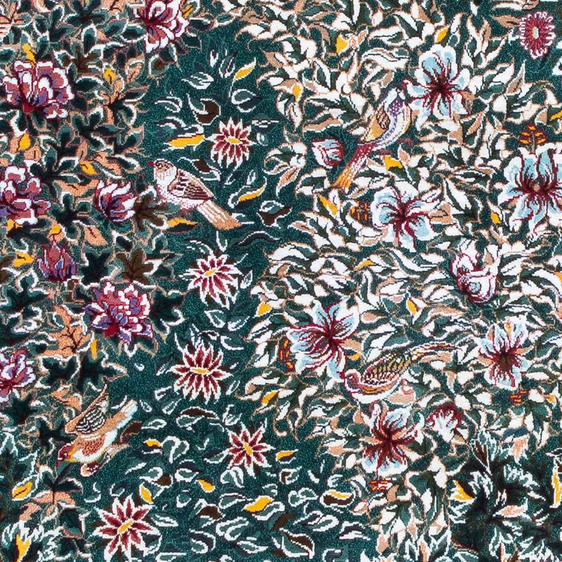 Tappeto Persero - Ghom - 120 x 78 cm - rosso scuro