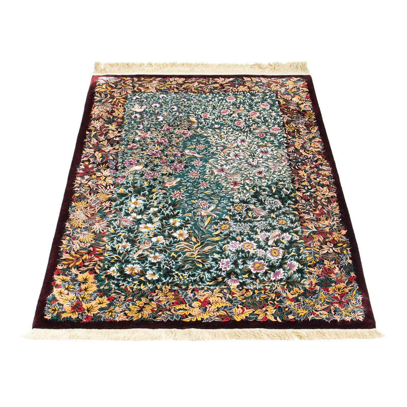 Tappeto Persero - Ghom - 120 x 78 cm - rosso scuro
