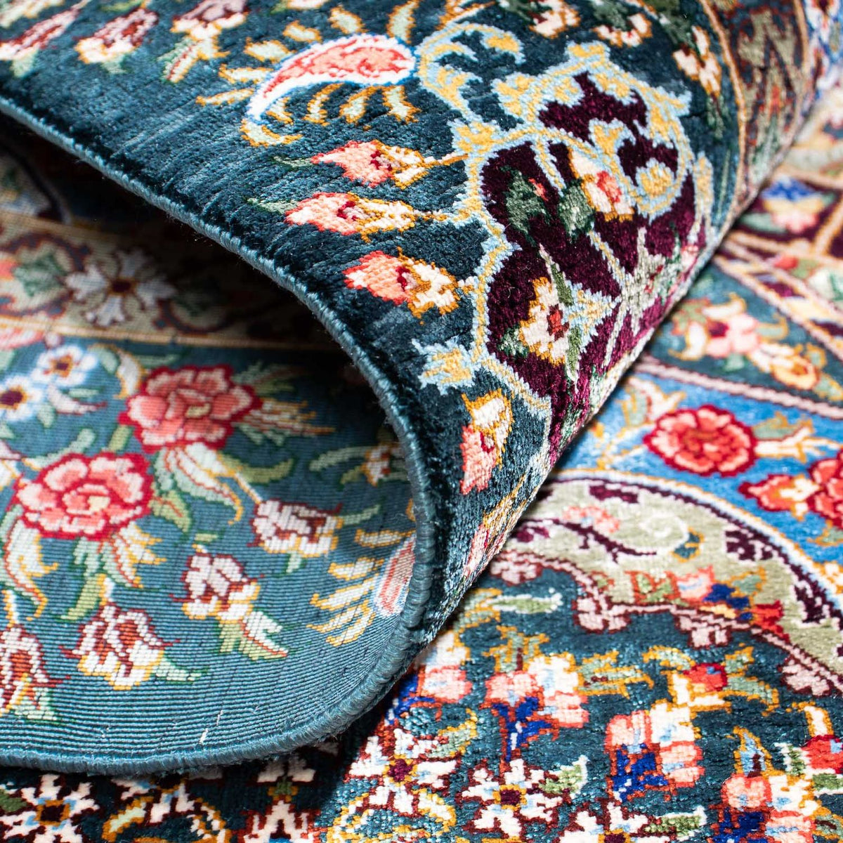 Tappeto Persero - Ghom - 118 x 79 cm - multicolore