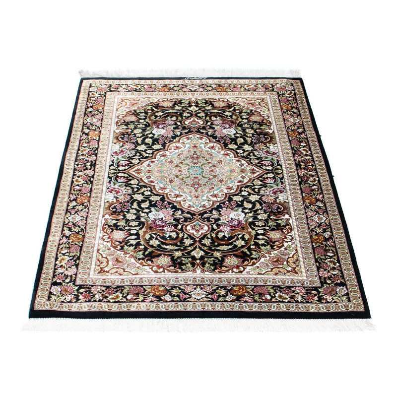 Tappeto Persero - Ghom - 114 x 80 cm - blu scuro