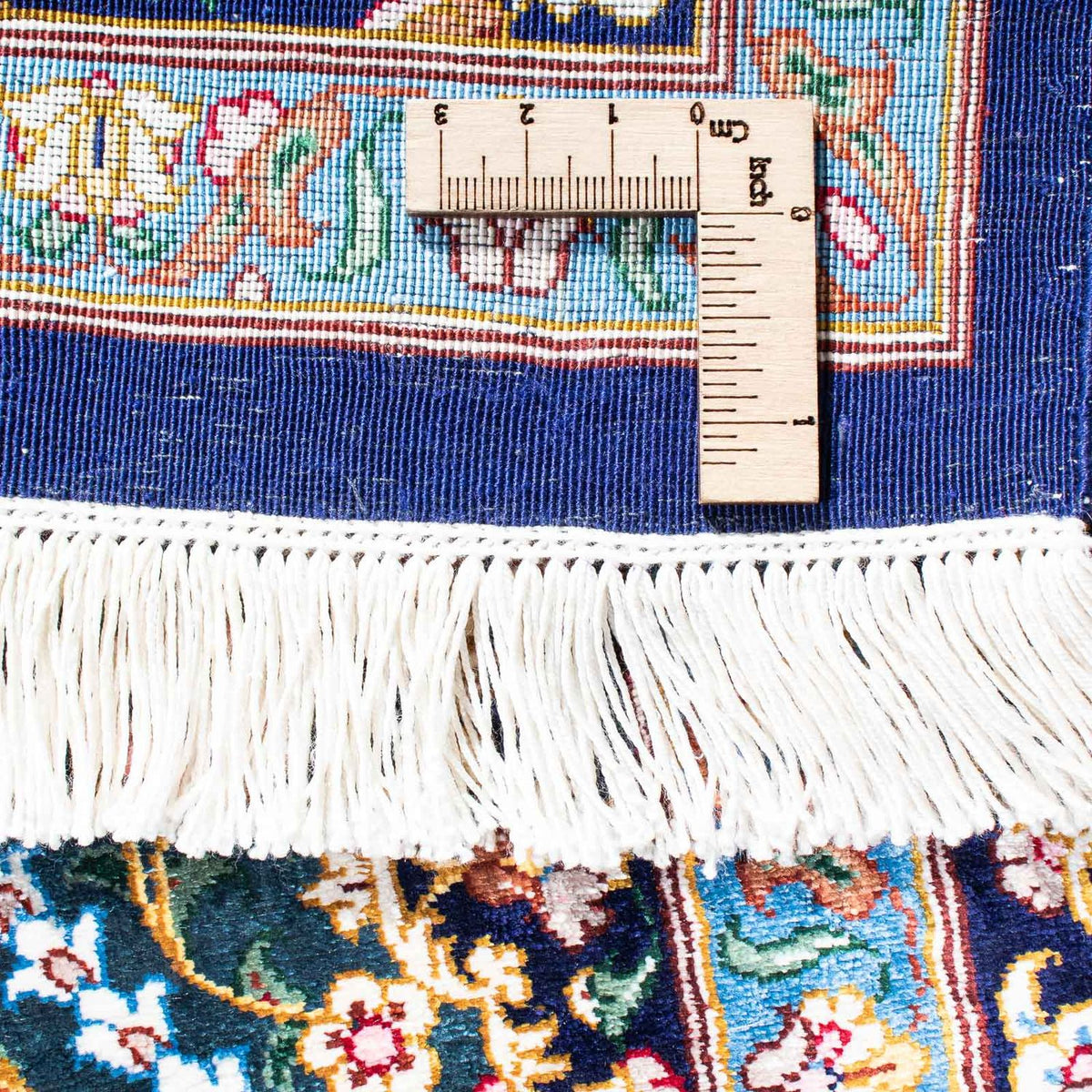 Tappeto Persero - Ghom - 121 x 81 cm - blu scuro