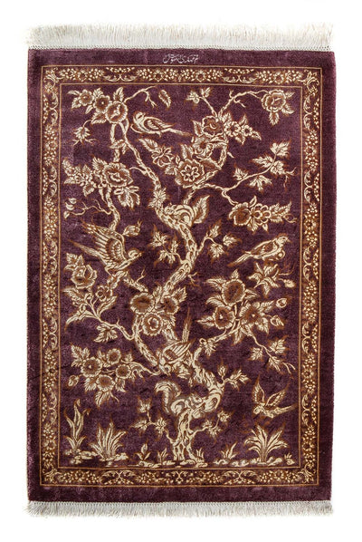 Qom Tappeto 59x87cm - Tappeto persiano