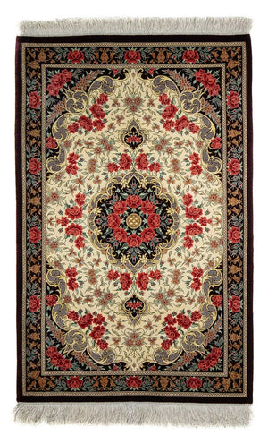 Tappeto Persero - Ghom - 93 x 60 cm - beige